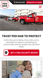 Mobile Screenshot of permarsecurity.com